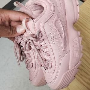 Toddler Pink Filas Shoes